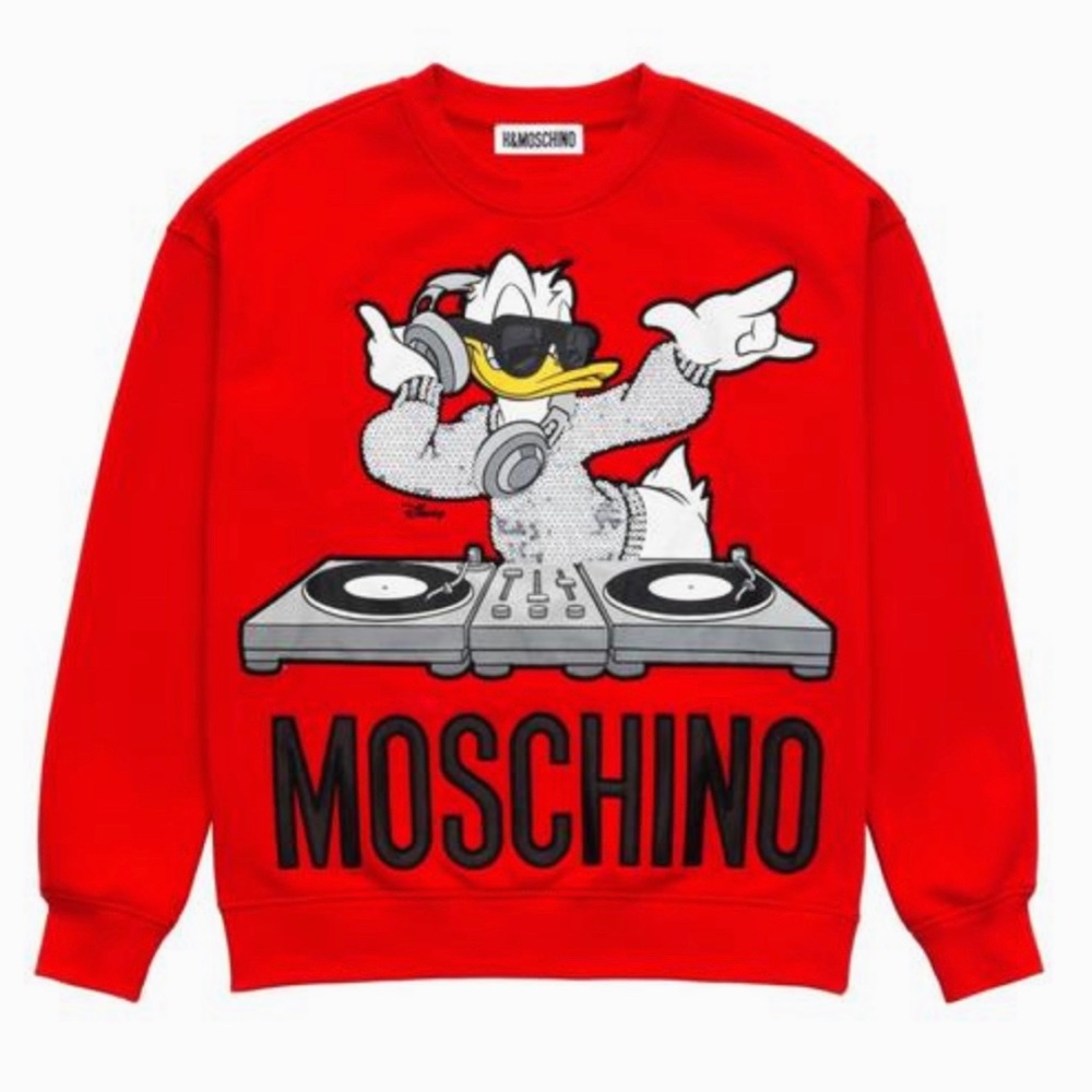 Moschino Daffy Duck Sweater LIKE NEW